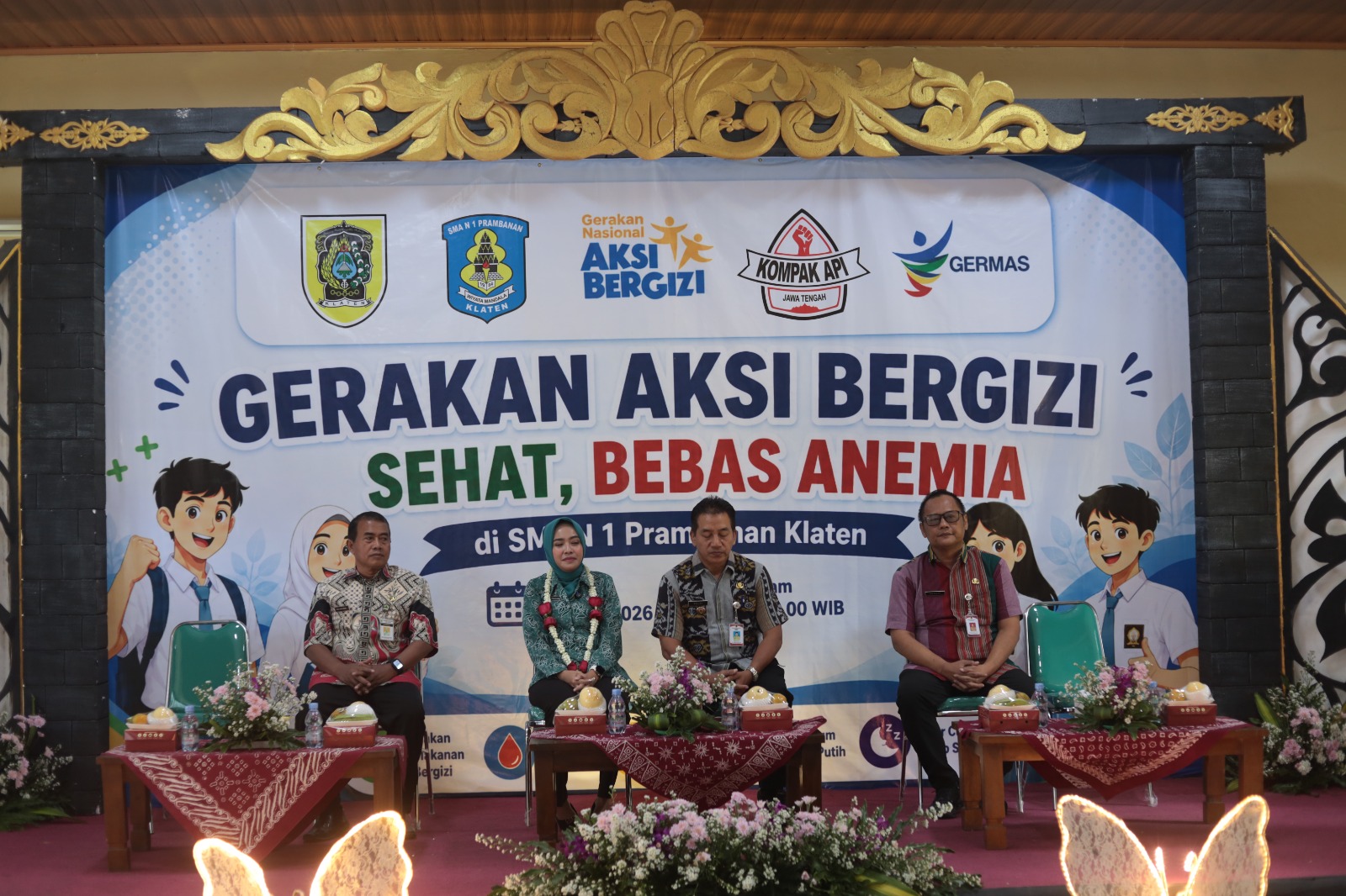 AKSI BERGIZI ISTRI BUPATI KLATEN